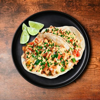 Shrimp Tacos Plate