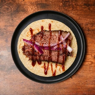 Smoked Brisket Taco